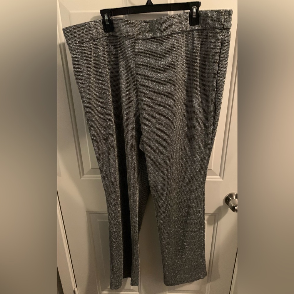 NWT Silver/ Black Sparkle Blazer and Pants Set- Size 3X - Picture 8 of 10